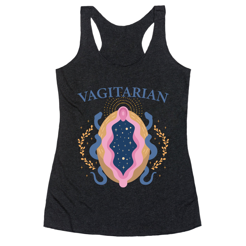 Vagitarian Lesbian Pride Racerback Tank