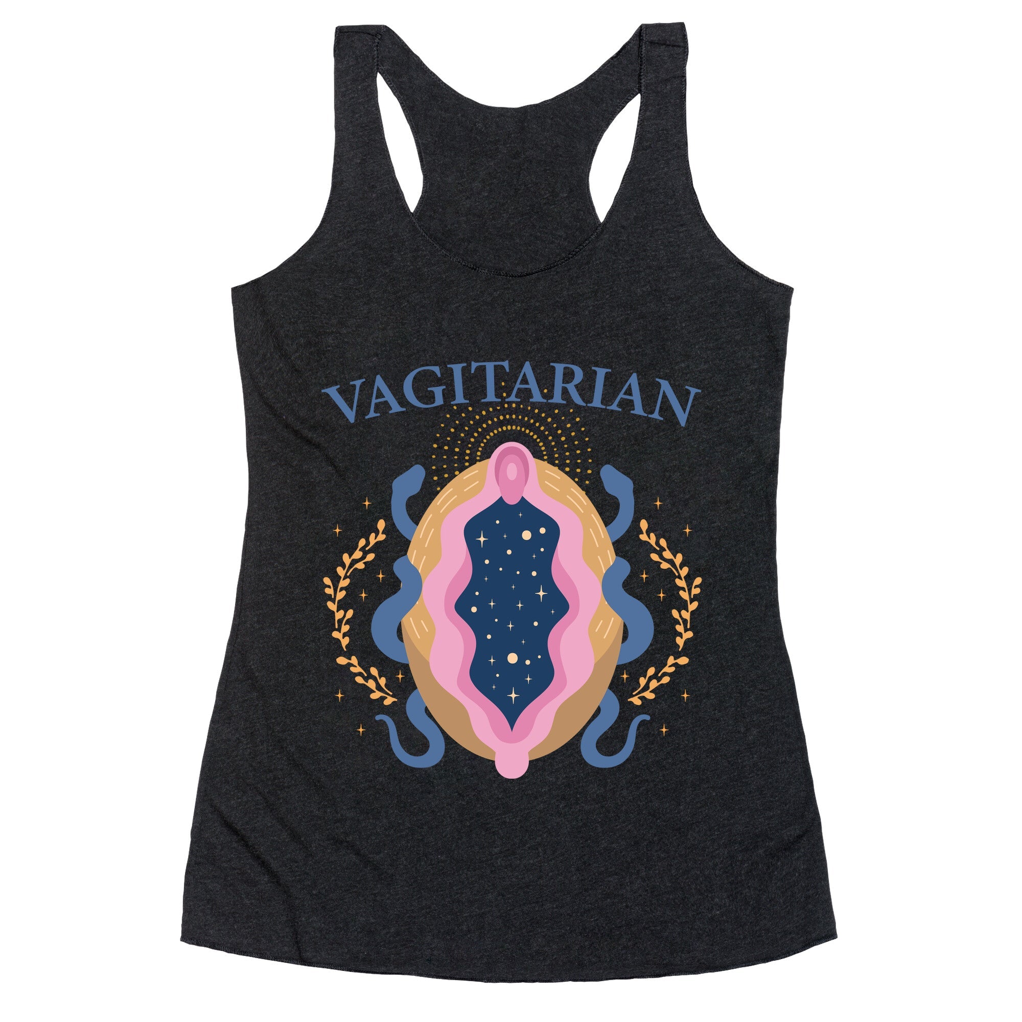 Vagitarian Lesbian Pride Racerback Tank