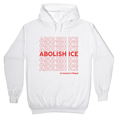 Abolish Ice Red Hoodie