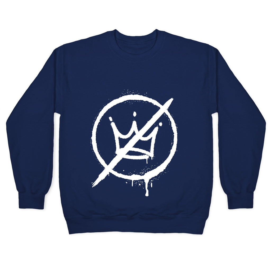 No Kings Crown Anti Trump Crewneck Sweatshirt