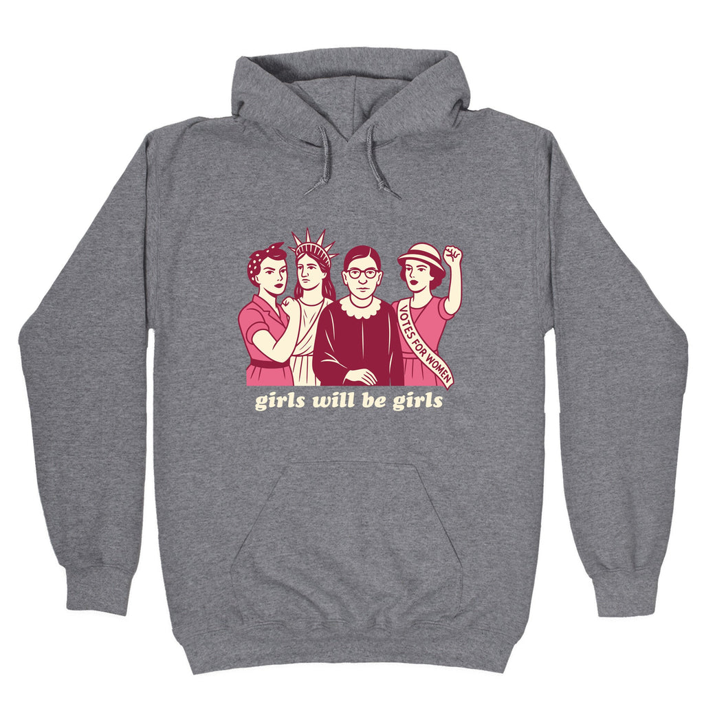 Girls Will Be Girls Fourth of July Hoodie