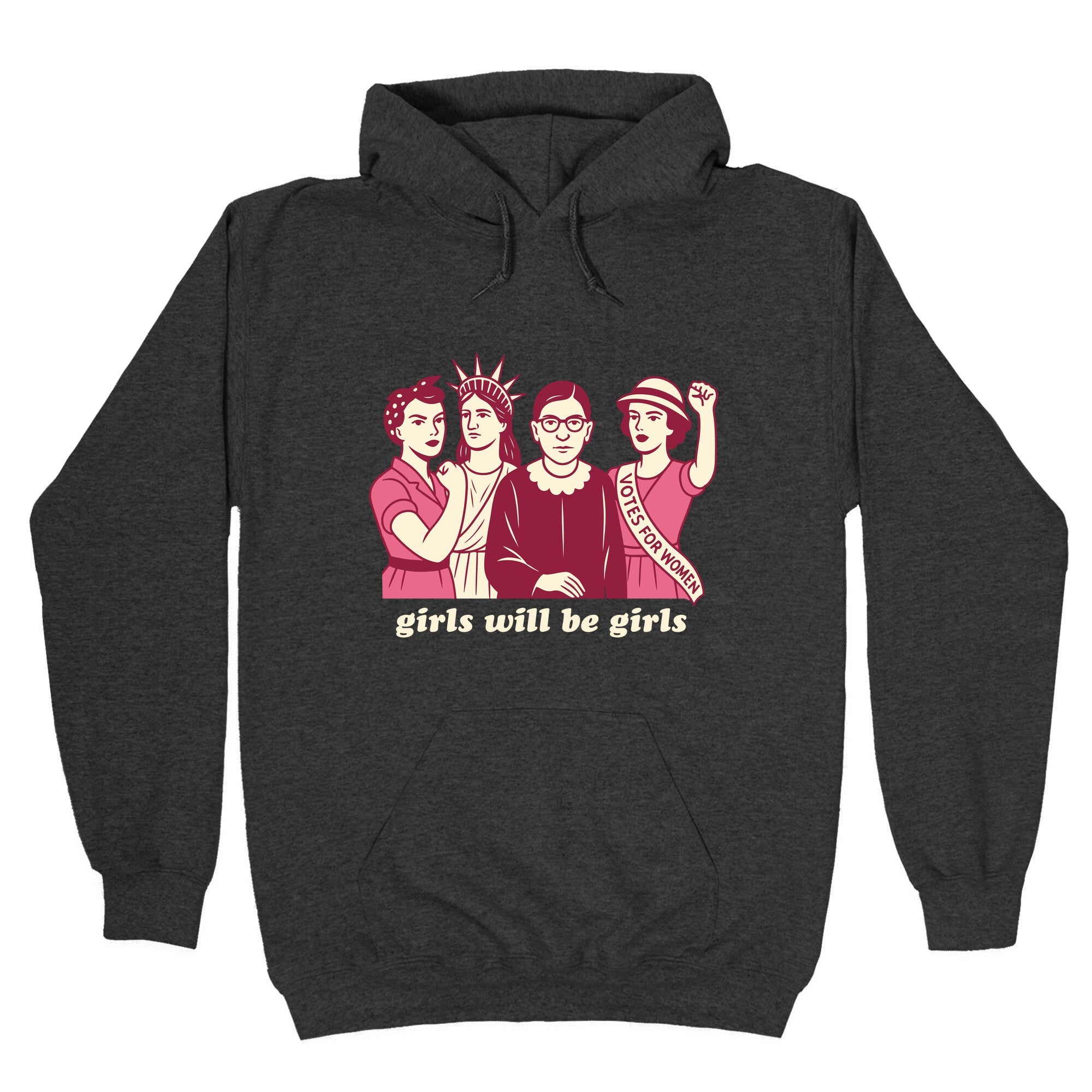 Girls Will Be Girls Fourth of July Hoodie