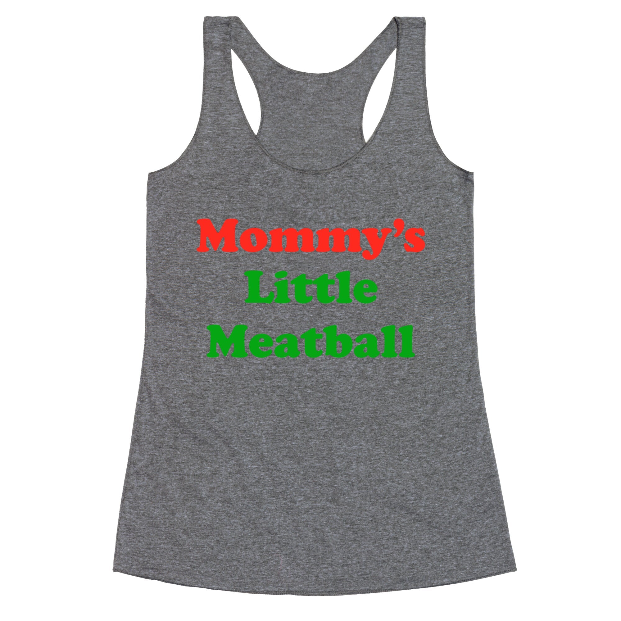Mommys Little Meatball NYC Racerback Tank