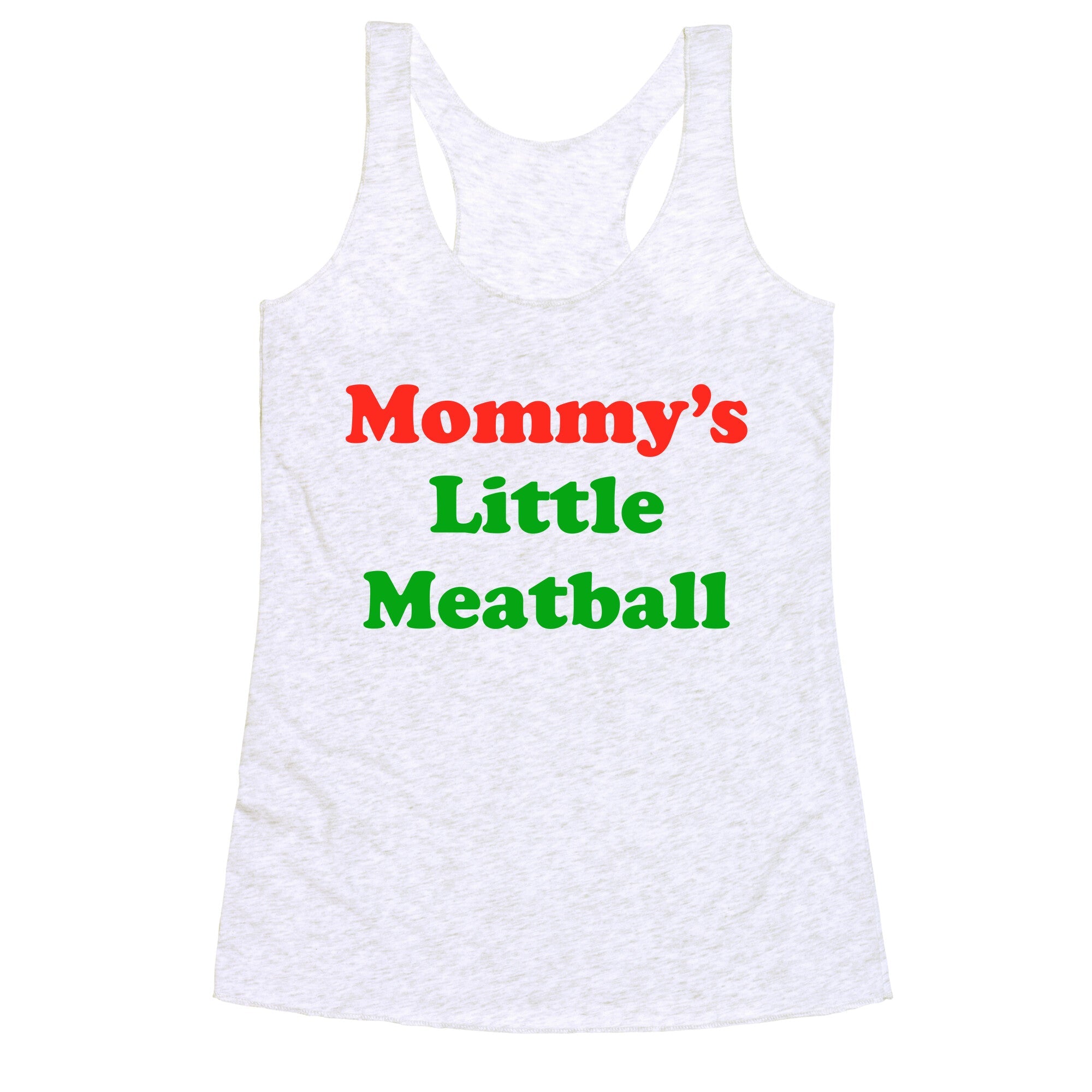 Mommys Little Meatball NYC Racerback Tank