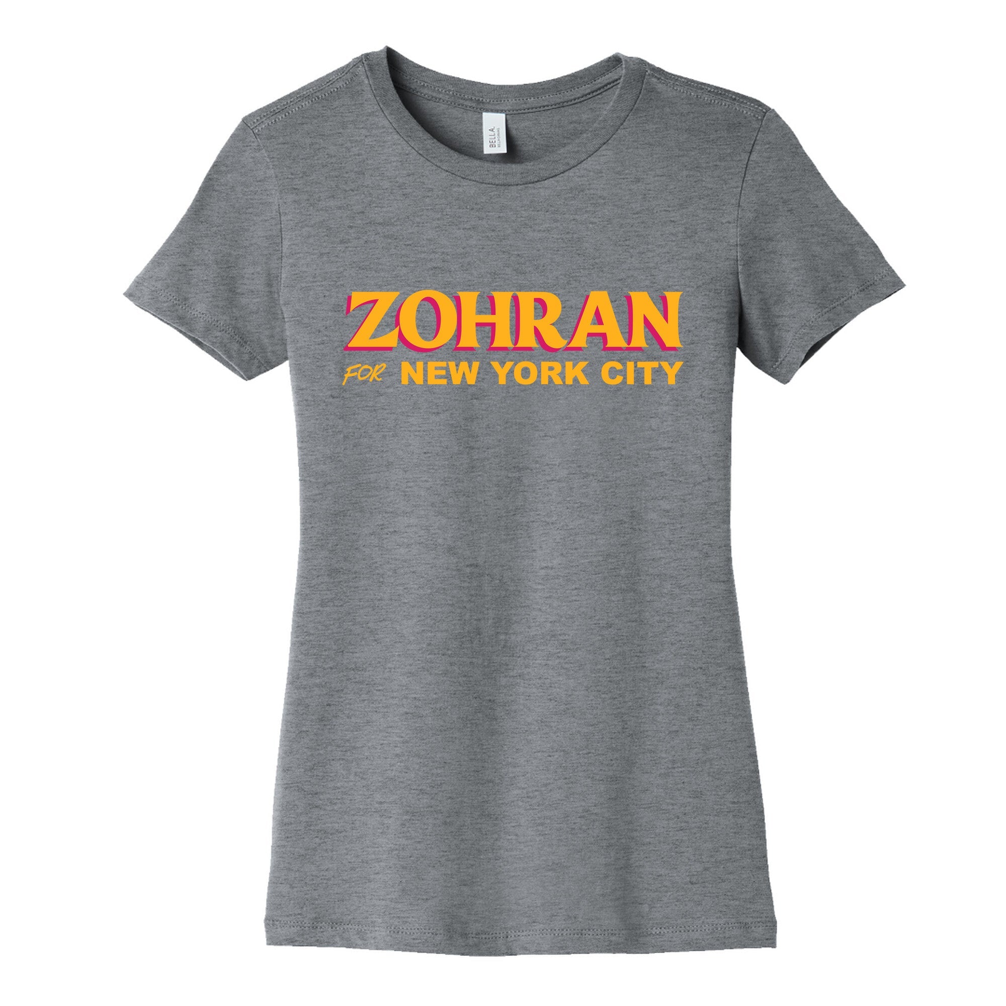 Zohran for New York City Womens Cotton Tee