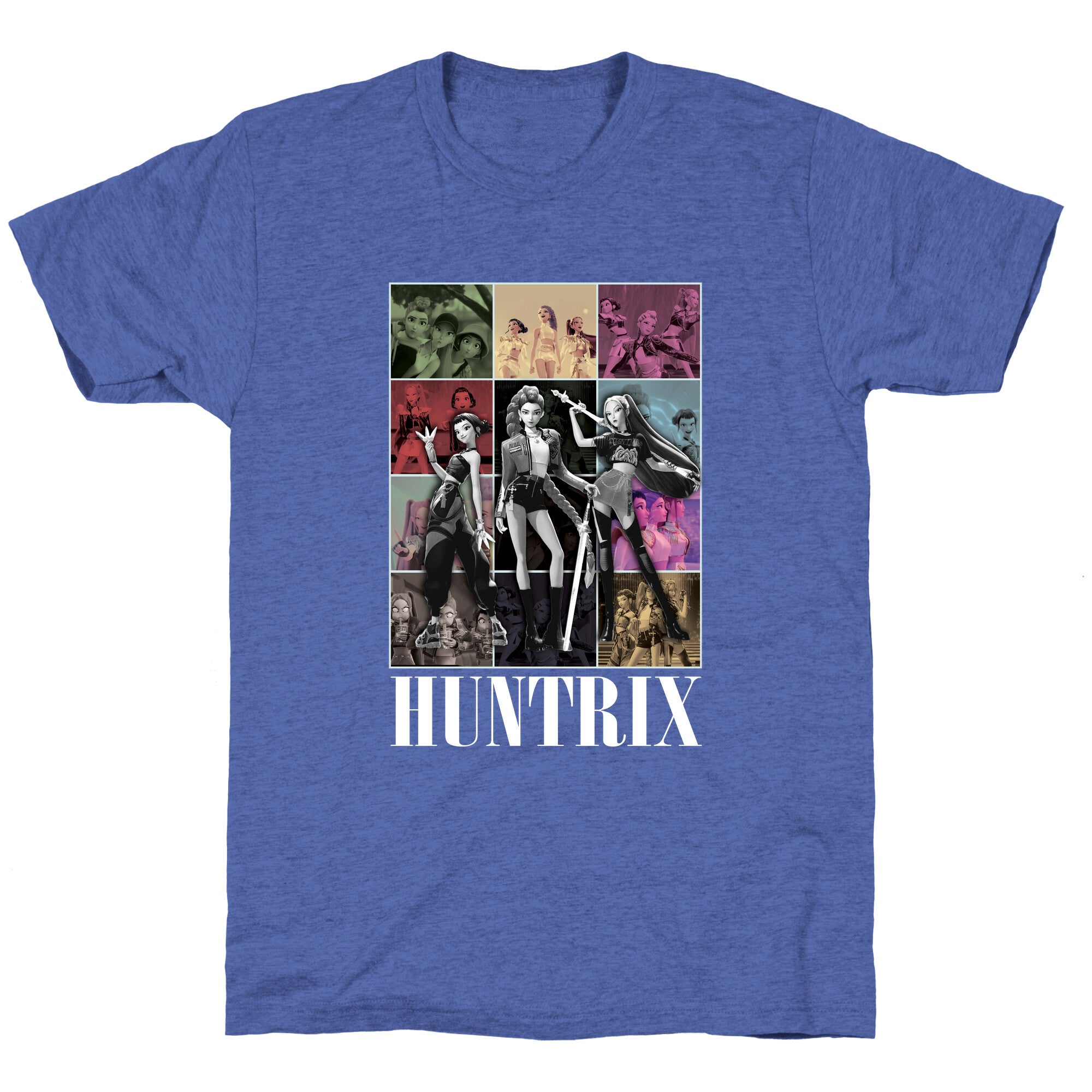 Huntrix Kpop Demon Hunters Unisex Triblend Tee
