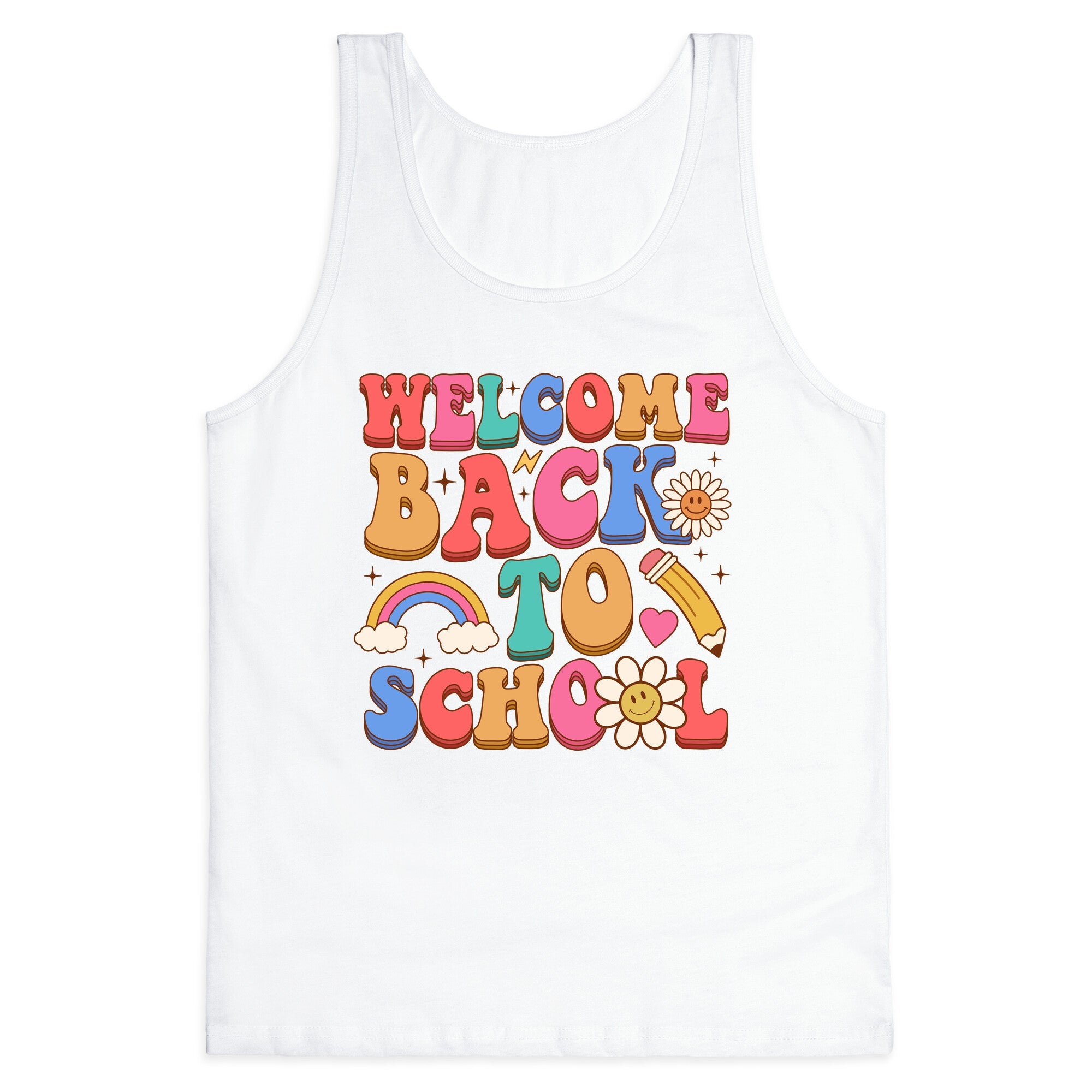 Welcome Back to School Tank Top