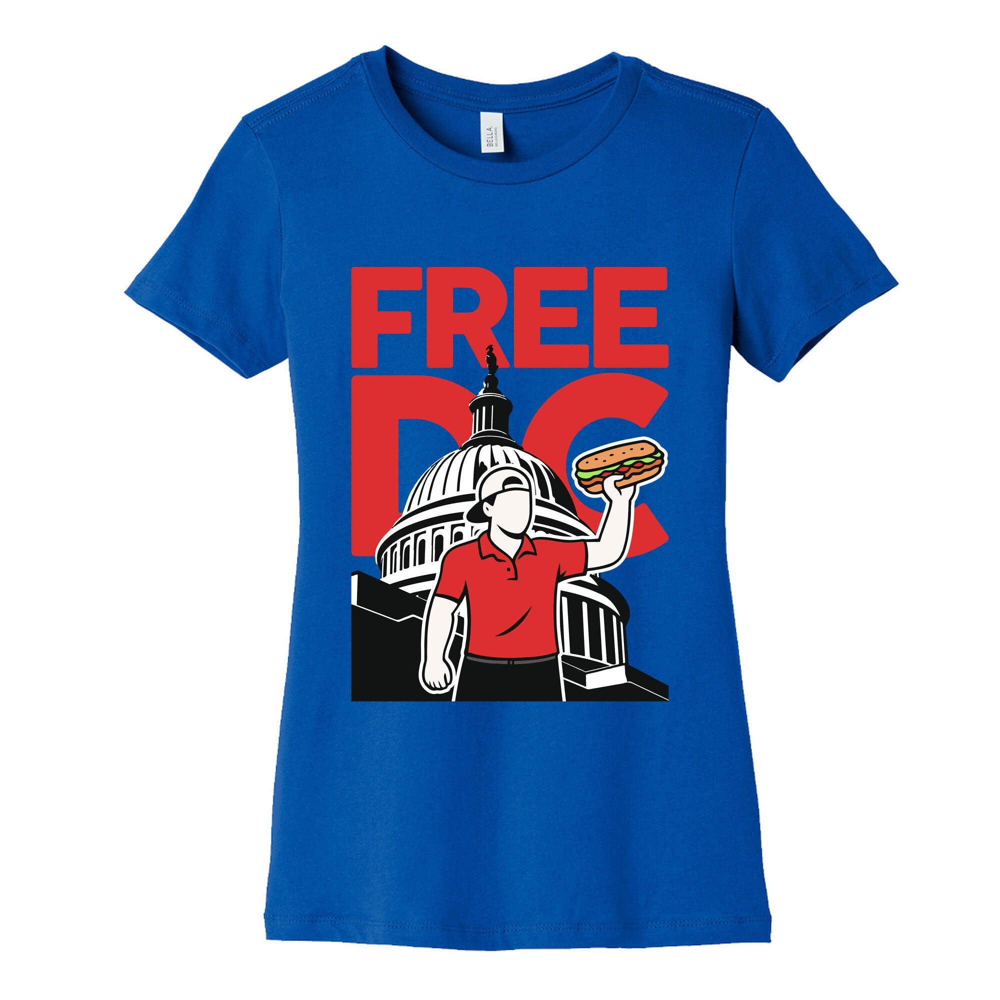 Anti Ice DC Sandwich Guy Womens Cotton Tee