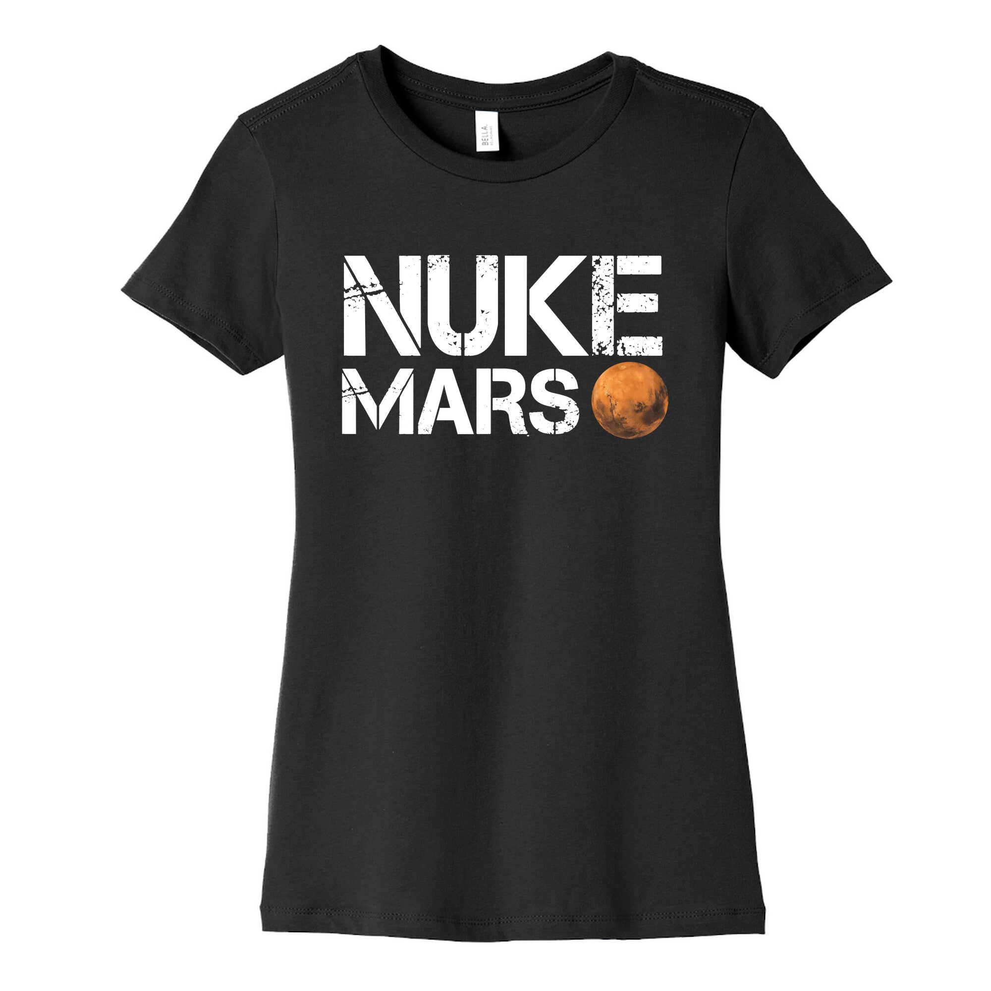 Nuke Mars Womens Cotton Tee