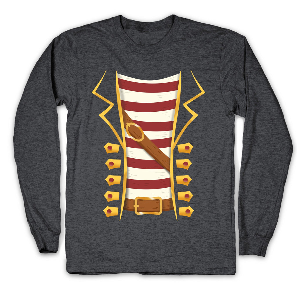 Buccaneer Halloween Pirate Costume Longsleeve Tee