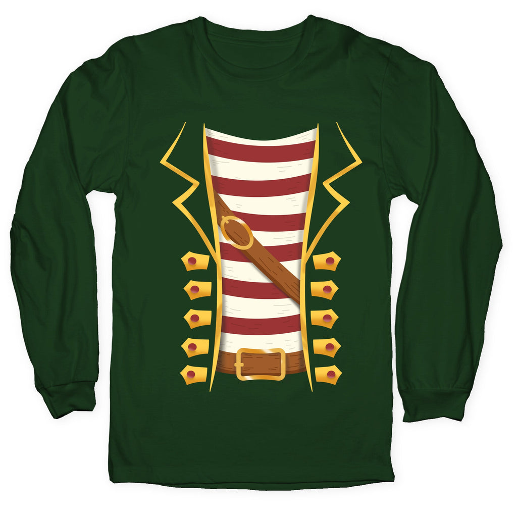 Buccaneer Halloween Pirate Costume Longsleeve Tee