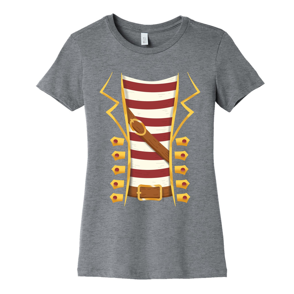 Buccaneer Halloween Pirate Costume Womens Cotton Tee