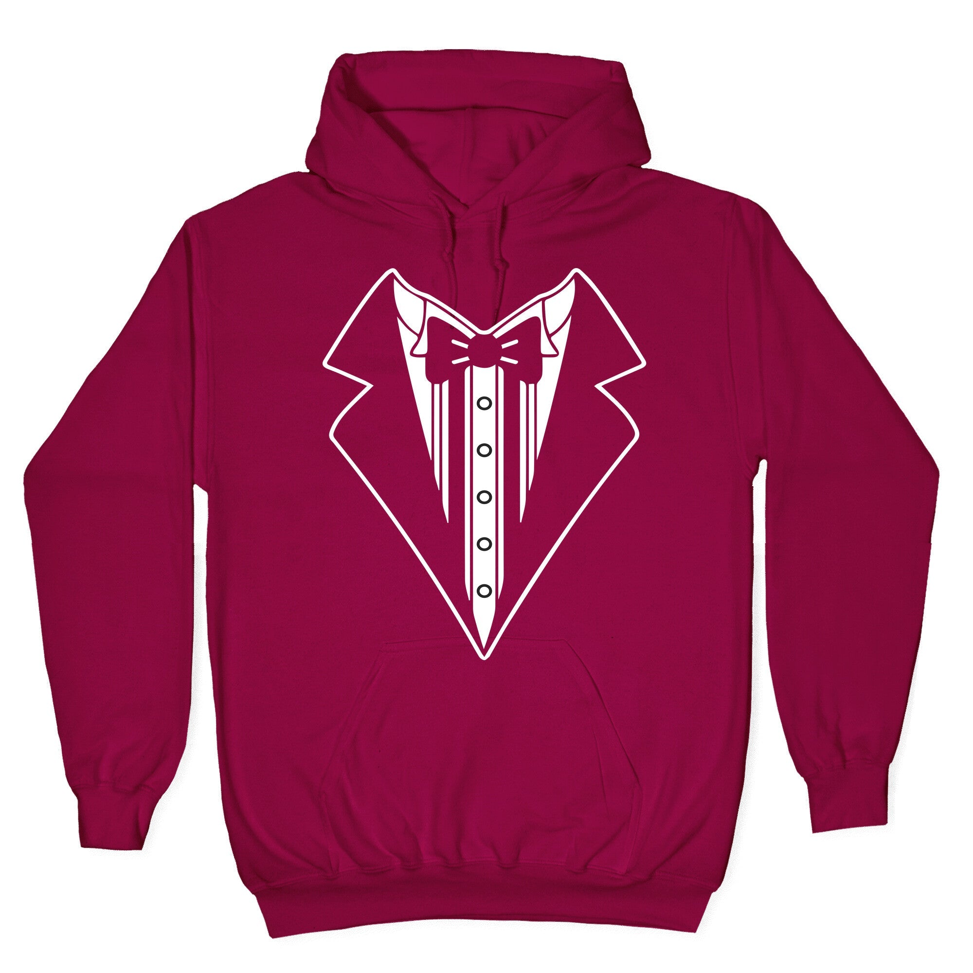 Tuxedo T Shirt Hoodie