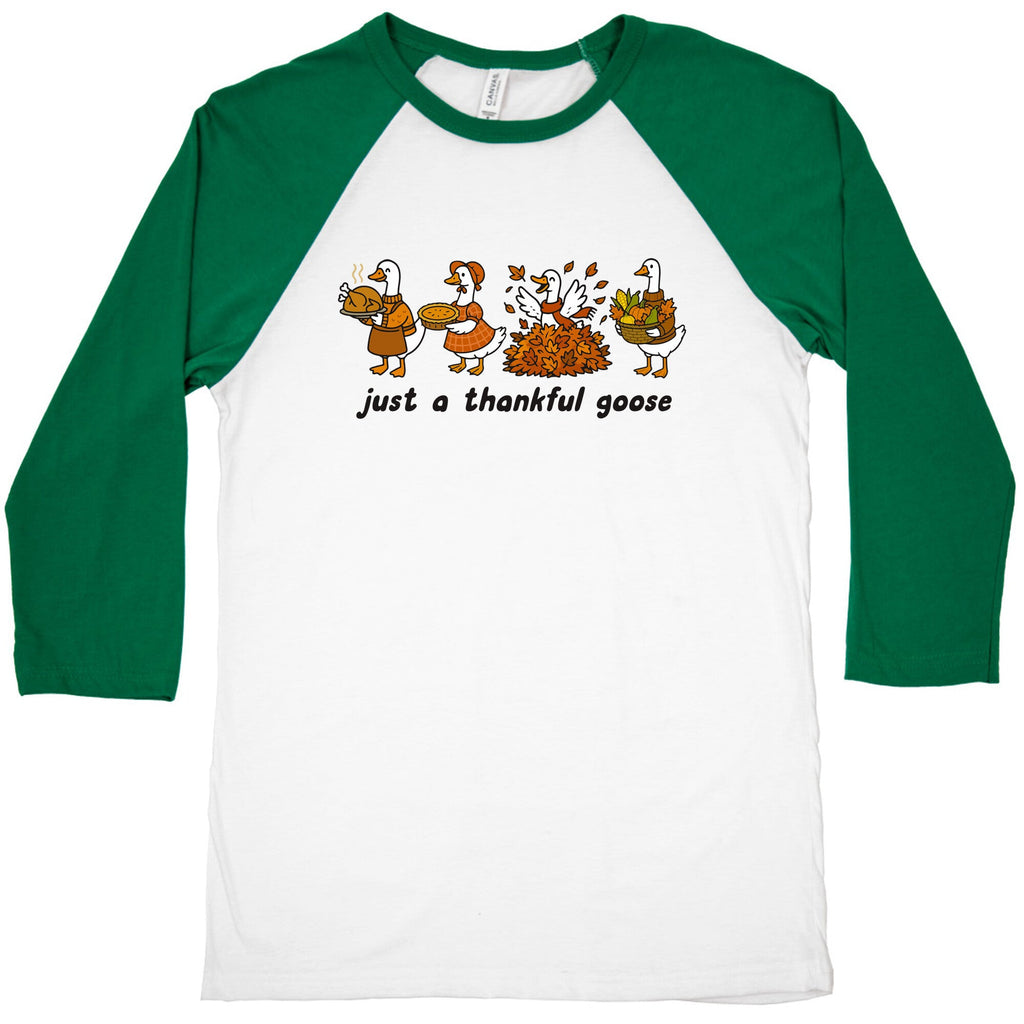 Thankful Goose Baseball Tee