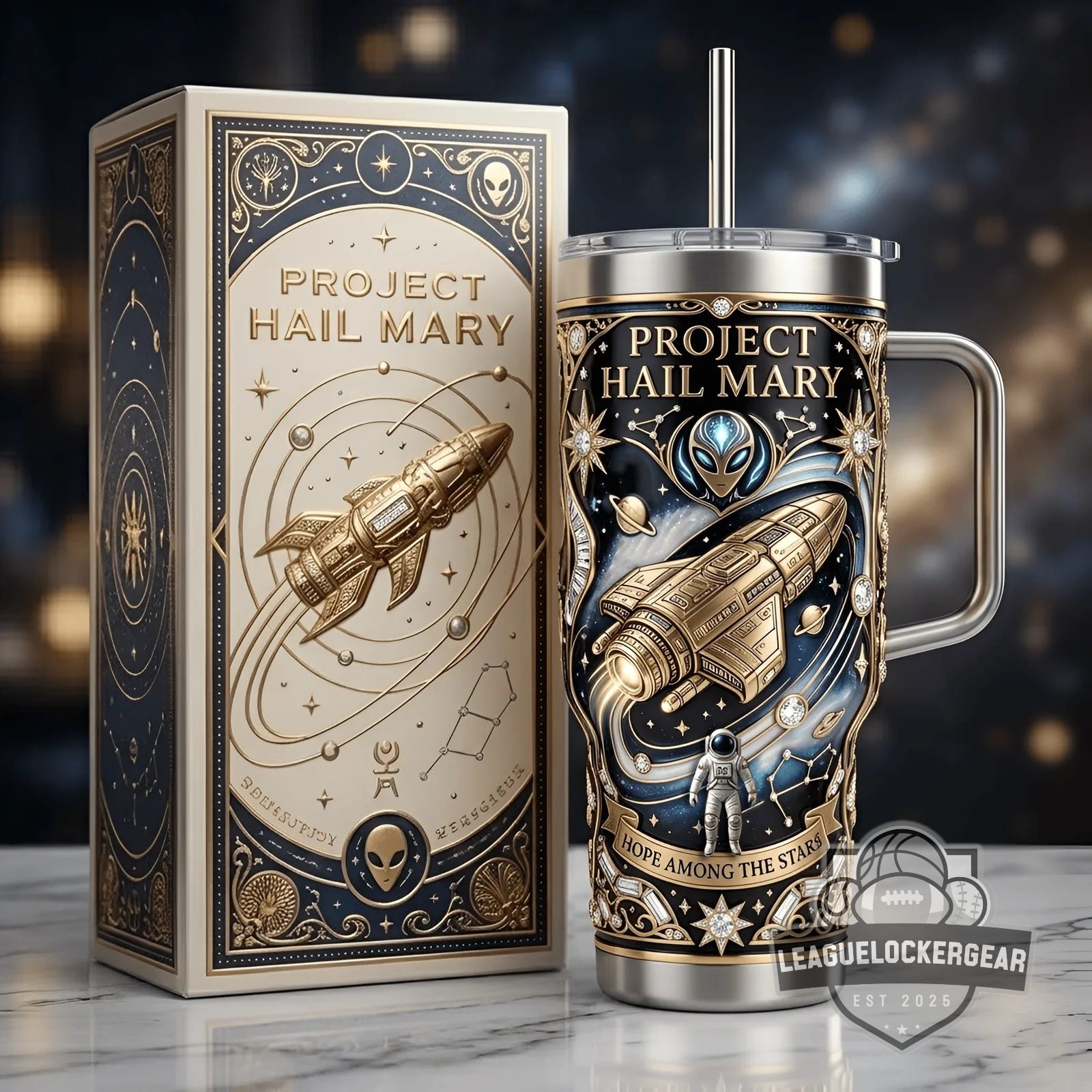 Project Hail Mary Tumbler With Handle
