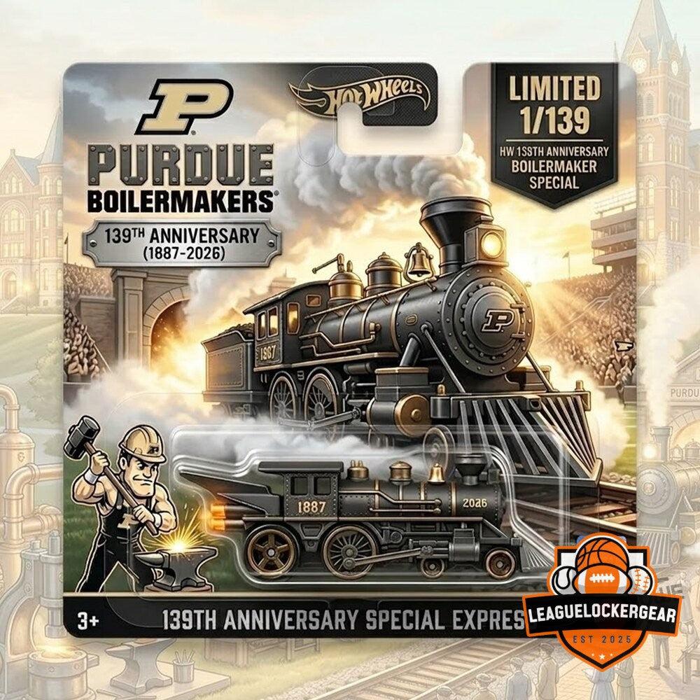 Purdue Boilermakers 139th Anniversary Hot Wheels Collectible Car