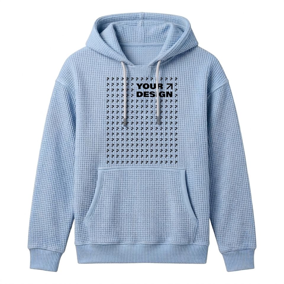 Custom Waffle Hoodie