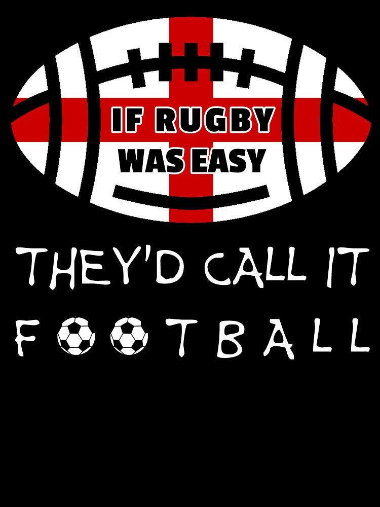 If rugby was easy they'd call it football (England, English) balls by SolidEarthArt