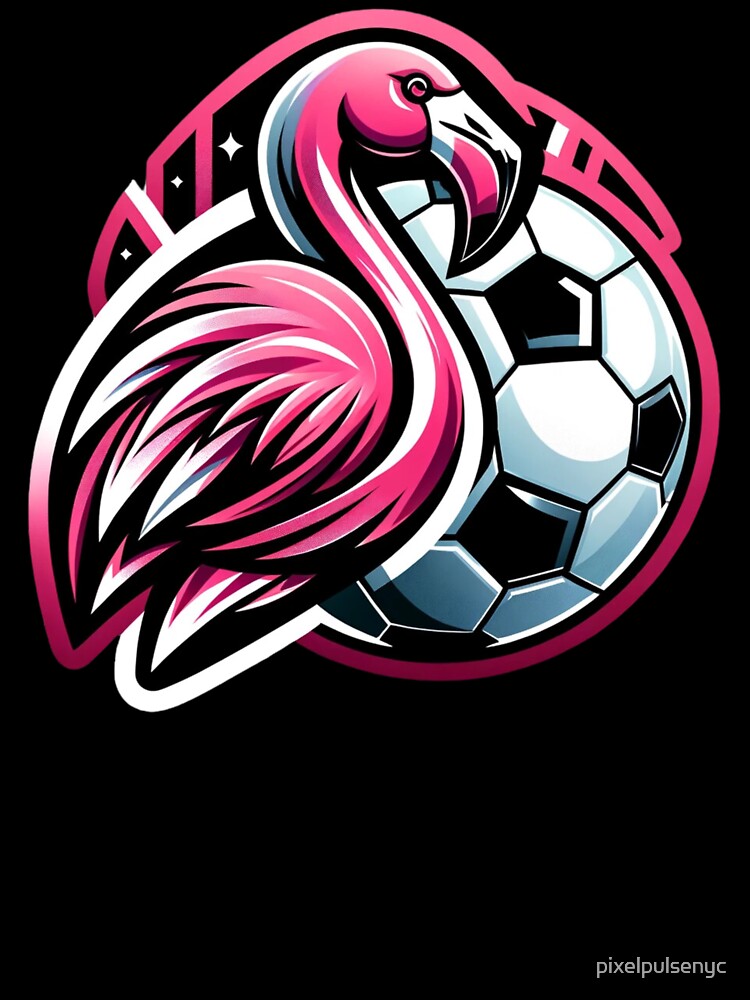 Flamingo & Soccer Fusion by pixelpulsenyc