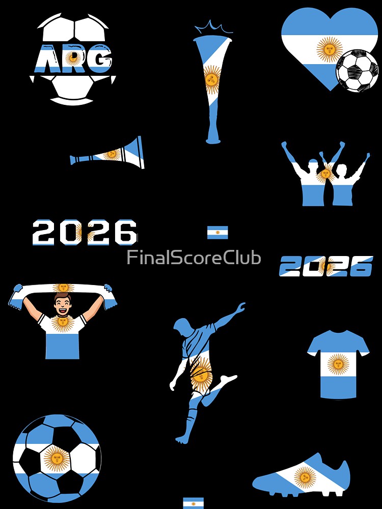 Argentina 2026 Soccer Collection by FinalScoreClub