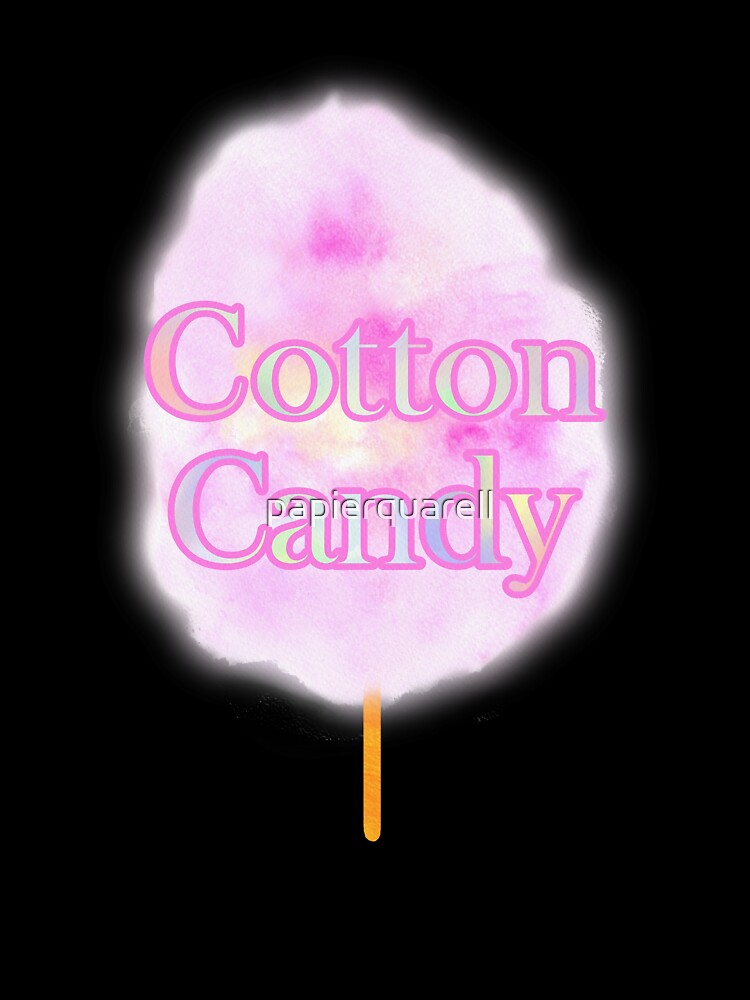 Cotton Candy - Pink and Mint by papierquarell