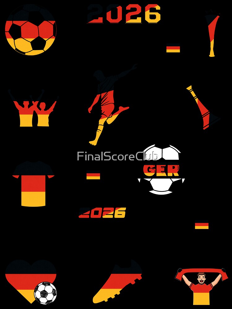 Germany 2026 Soccer Collection by FinalScoreClub