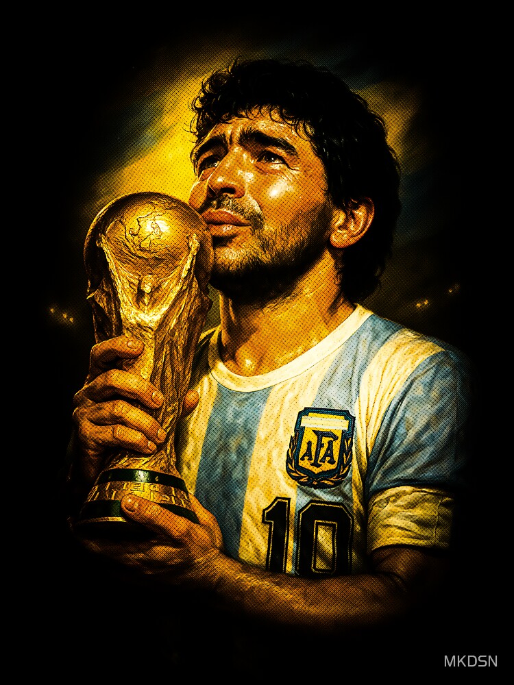Diego Maradona by MKDSN