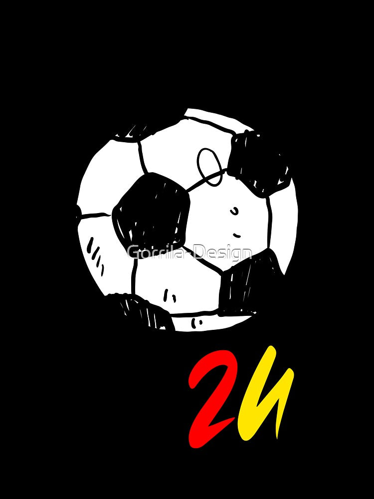 European Champion Germany Fan T-Shirt EM 2024 Football by Gorrila-Design