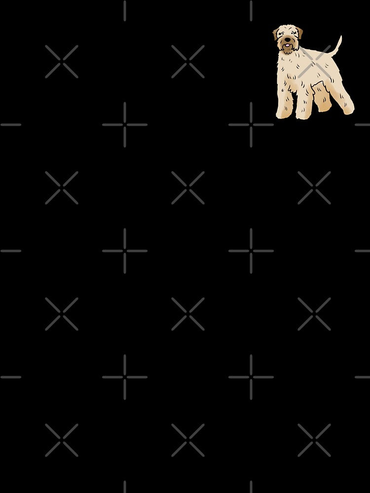 Soft coated wheaten terrier cute illustration by Yarafantasyart