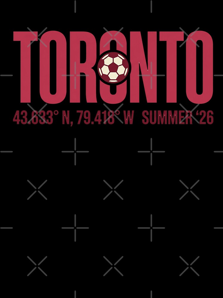 * Toronto Soccer Summer '26 - Coordinates & Retro Graphics by rygenr8