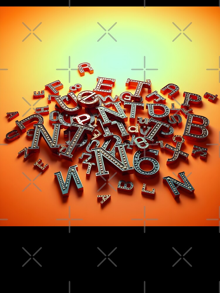 Letters 10 by HebaRK Studio