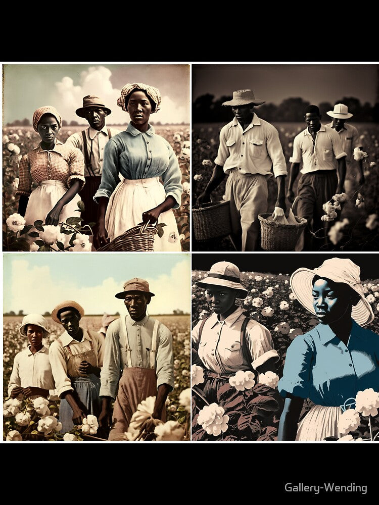 Working In A Cotton Field by Gallery-Wending