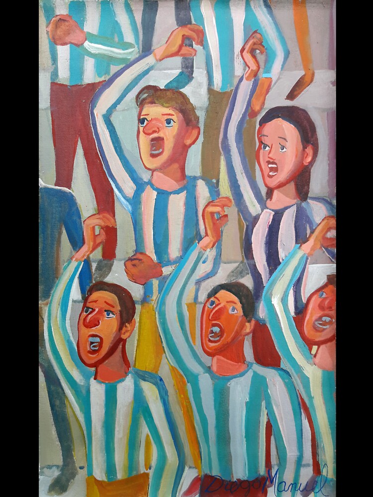 argentine fans by Diego Manuel Rodriguez