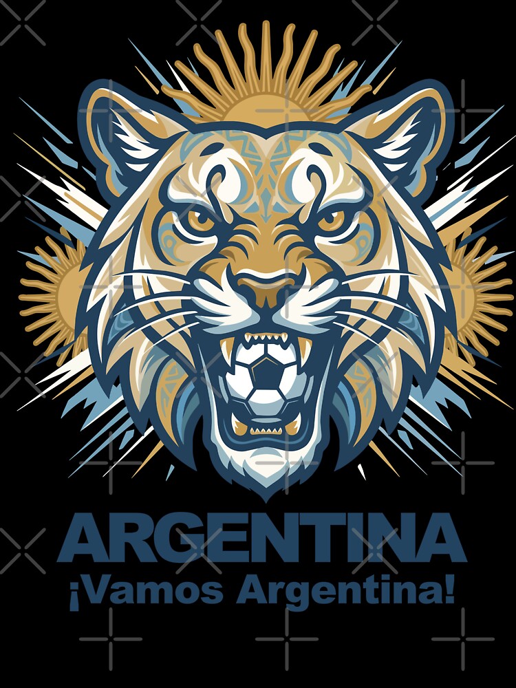 World Cup Argentina Football Tiger by MarcV88