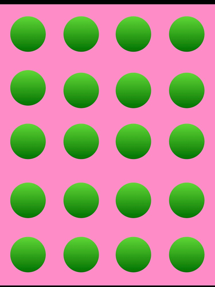 Polkadots Pink & Green Mask, Fashions & Products by montaque8