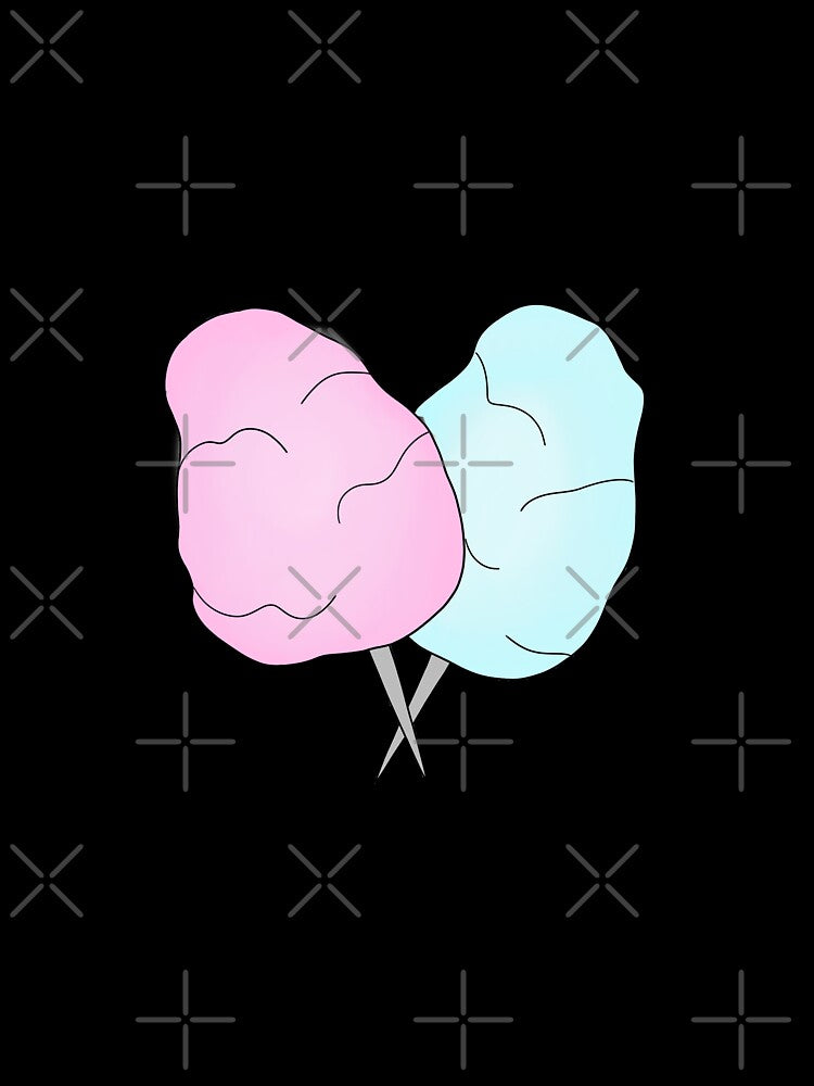 Pink and Blue Cotton Candy by jadydesigns
