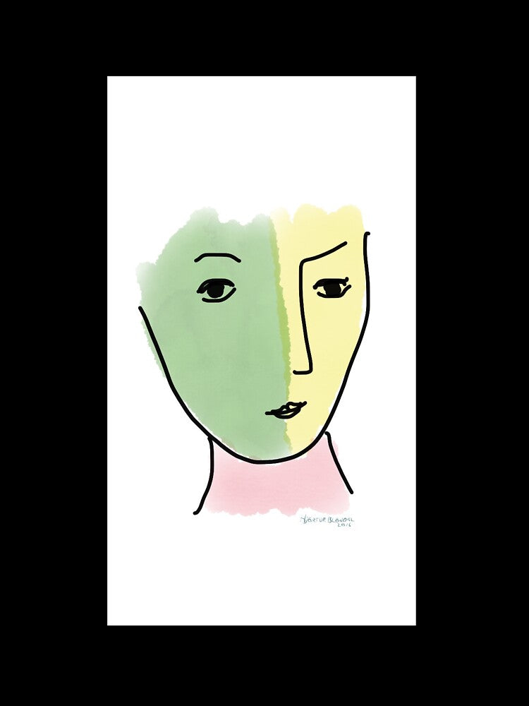 Soft painting 055 by Hjortur