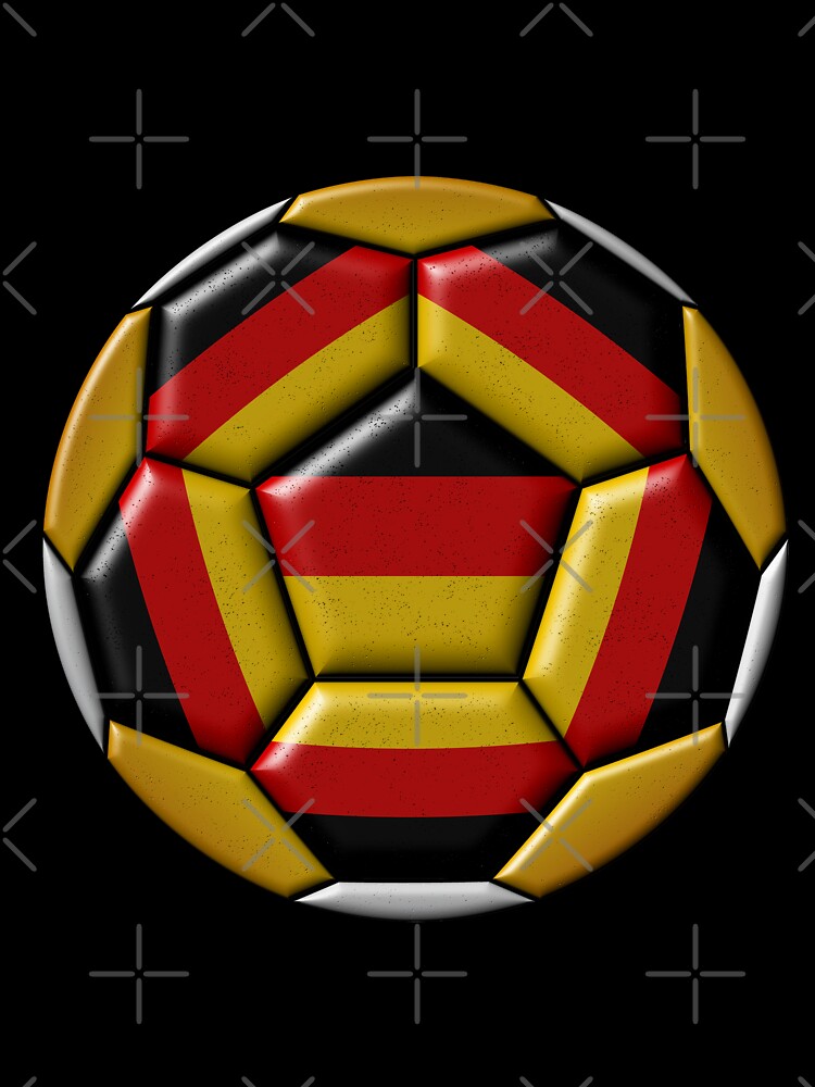 Soocer ball with Germany flag by siloto