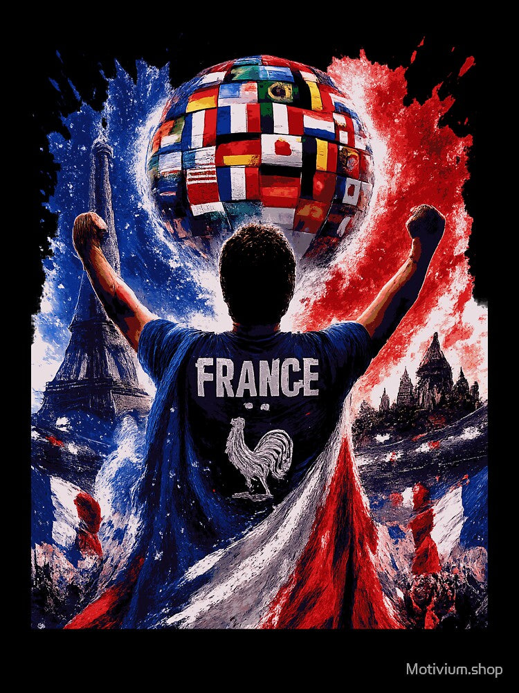 France Football Spirit by Motivium.shop
