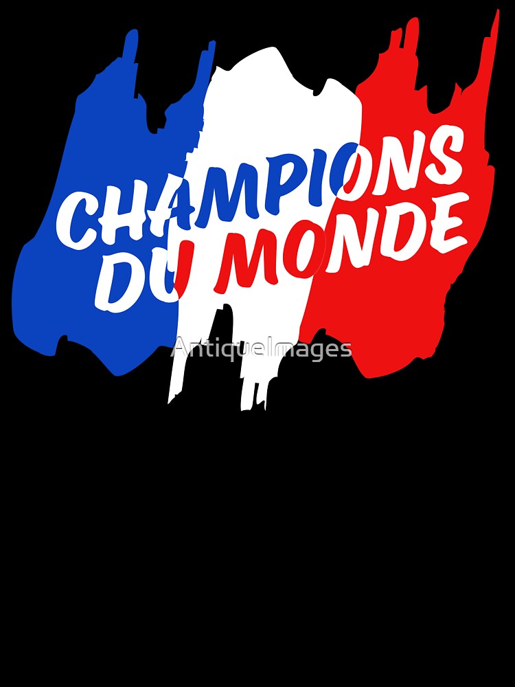 Champions du Monde France Soccer by AntiqueImages