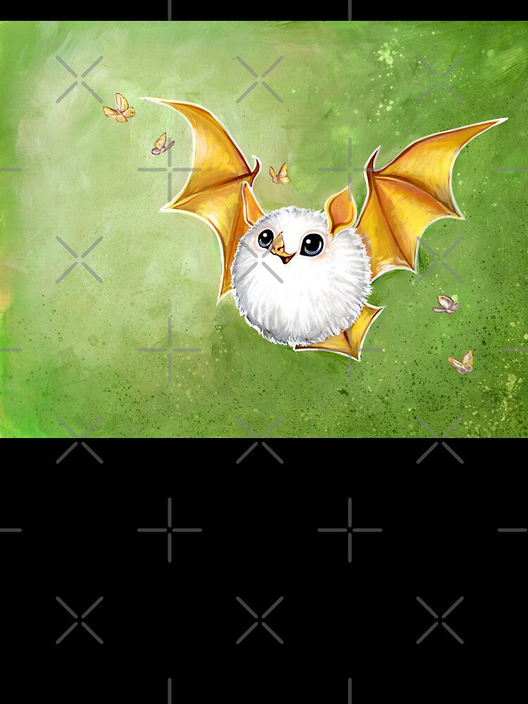 Cotton Ball Bat by ArtOfBianca