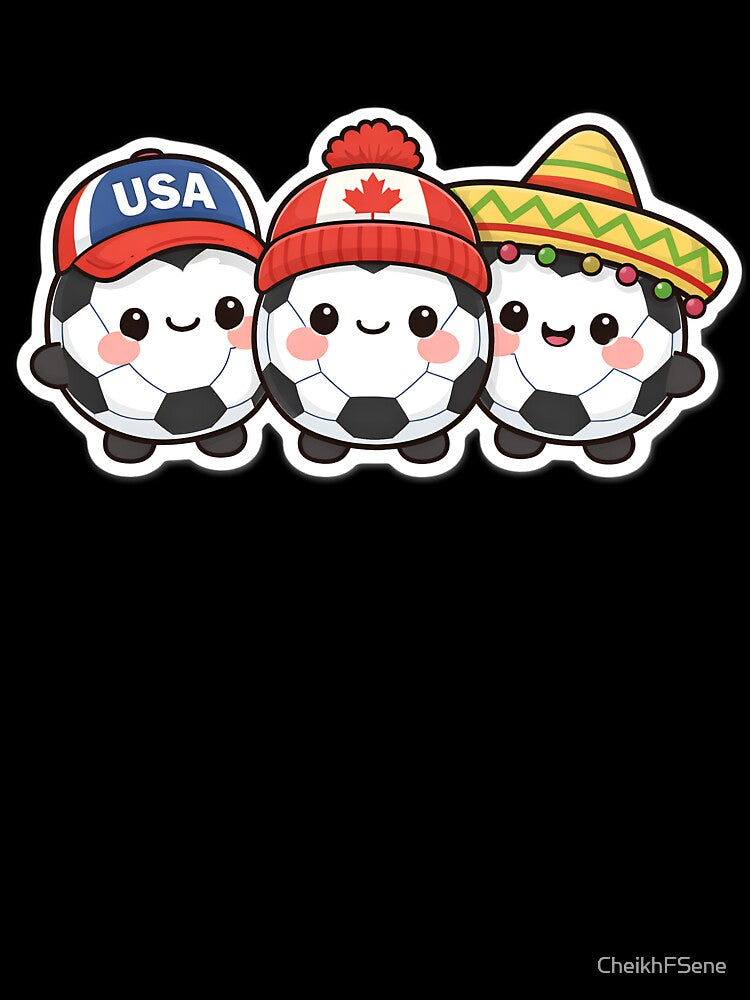 USA Canada Mexico Soccer Friends - 2026 World Cup by Velustro Shop