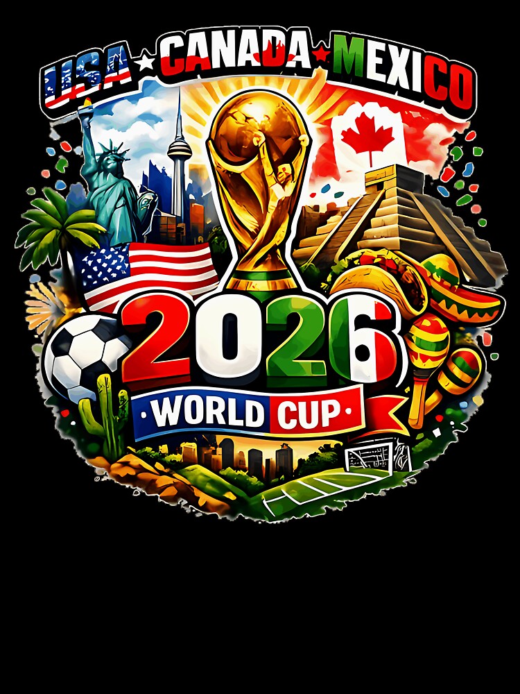 Usa Canada Mexico World Cup Host Nations Football Fans by LeoSnarf