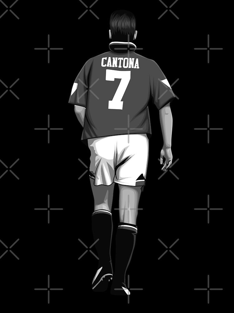 Eric Cantona Black and White Version by Aldduardo