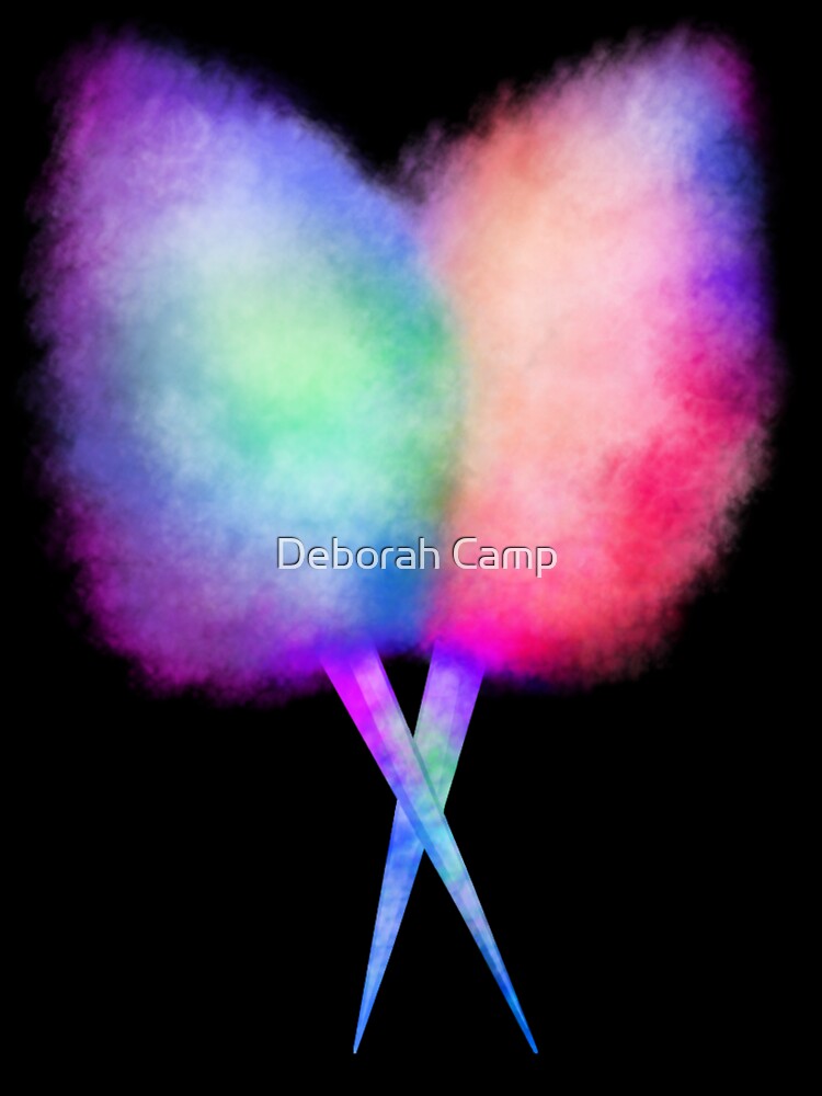 Sugar Rainbow Cotton Candy Floss by Deborah Camp