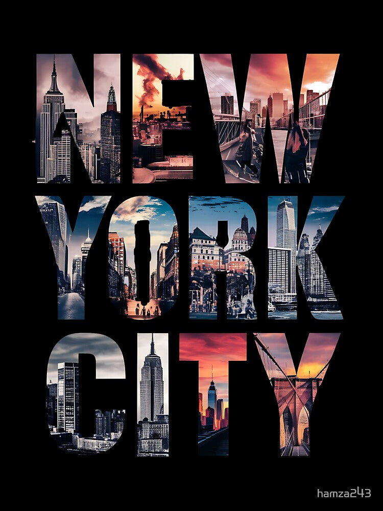 T-shirts featuring the iconic design of the New York City subway map by hamza243