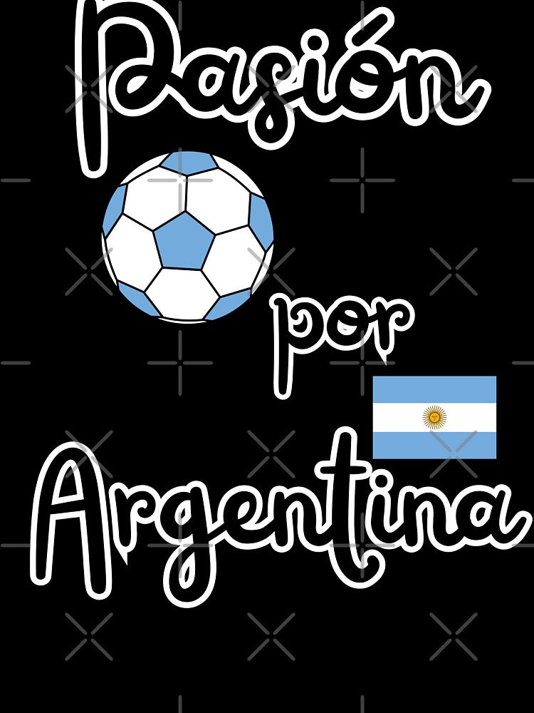 Argentina passion soccer football fan design by Tienda-Vane