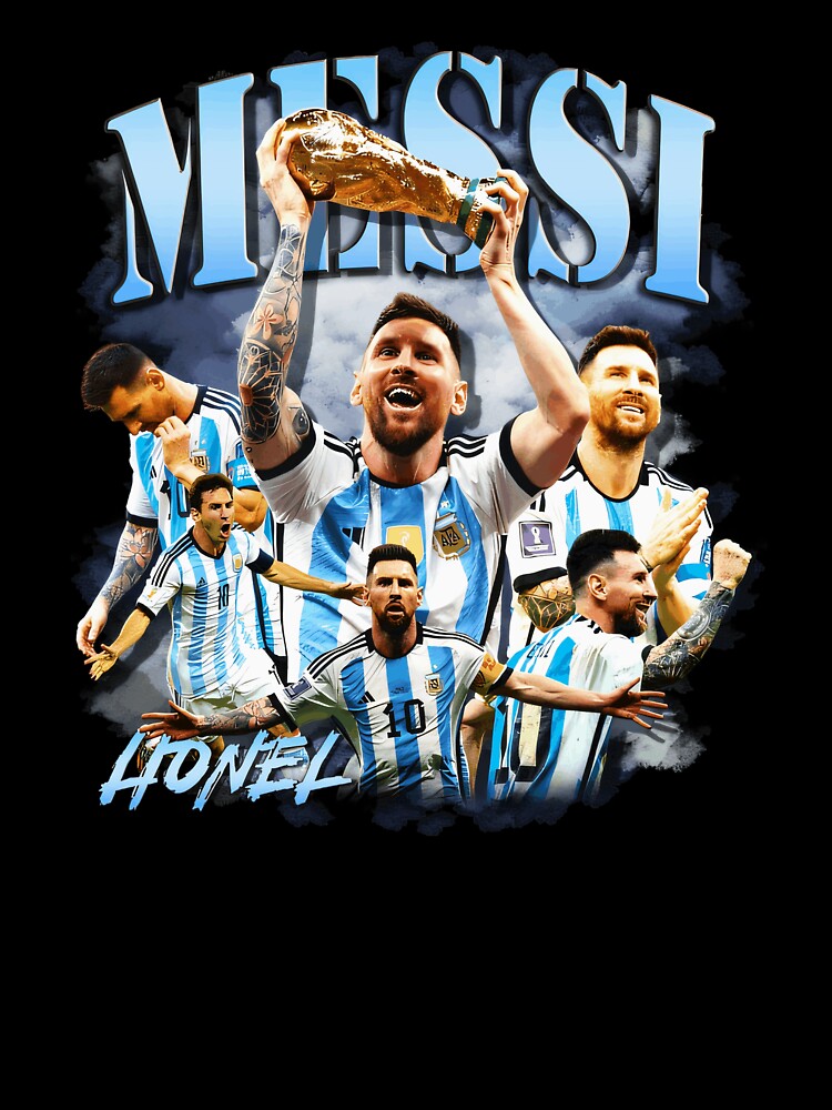 Messi Lionel Argentina World Champion Football Soccer Fan by LeoSnarf