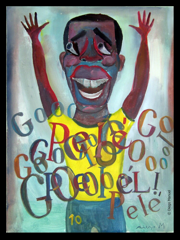 Brasil goal! by Diego Manuel Rodriguez