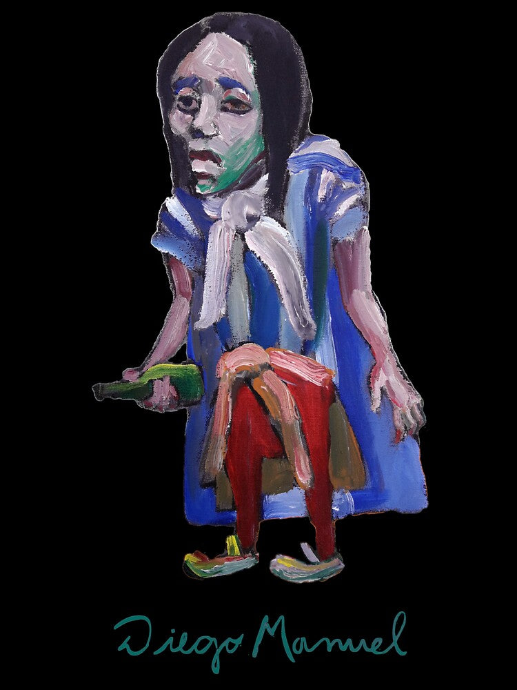 The soccer fan, people from the neighborhood by Diego Manuel Rodriguez